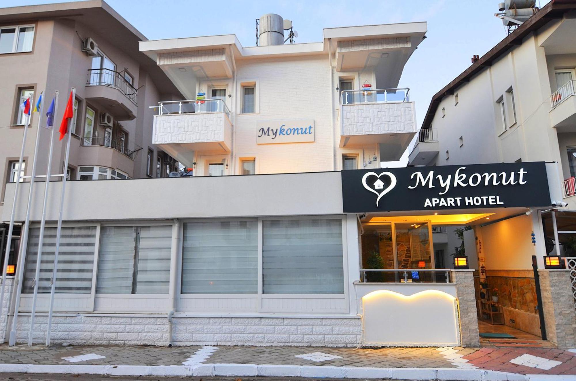 Mykonut Apart Hotel 费特希耶 外观 照片